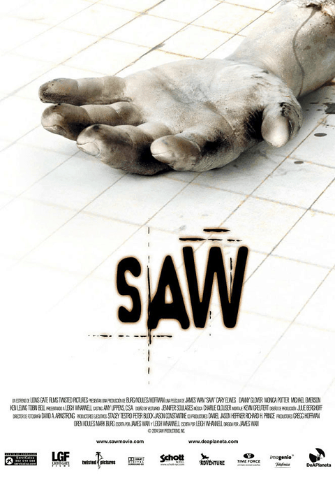 Saw 1 (2004) ซอว์ ภาค 1 เกมตัดต่อตาย ตัดเป็น