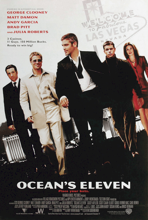 Ocean s Eleven 11 (2001) คนเหนือเมฆปล้นลอกคราบเมือง