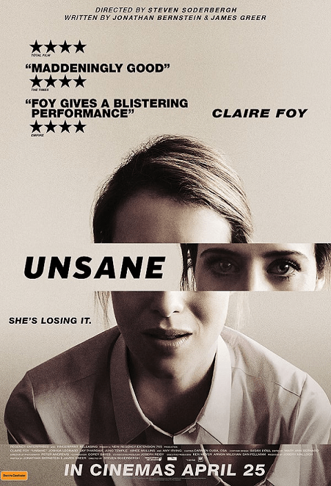 Unsane (2018) จิตหลอน เธอบ้าหรือไม่บ้า